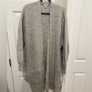 Topshop Light Gray Women's Cardigan